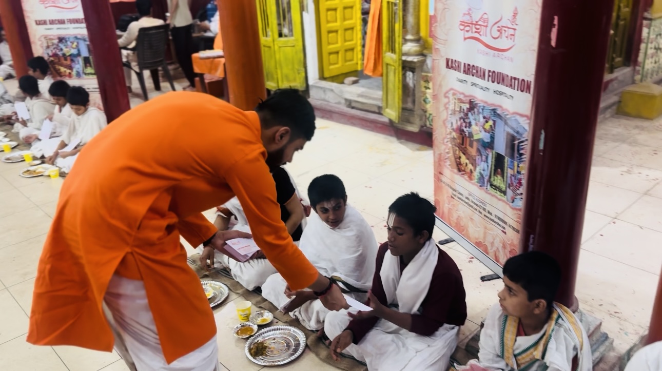 Annadan Seva to 51 Gurkul Students