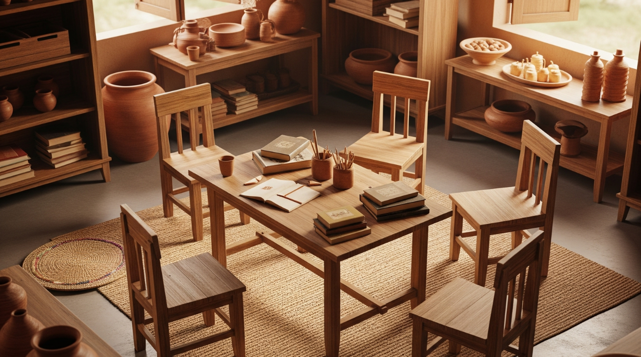 Sponsor Table, Chair, and Furniture for Gurukul