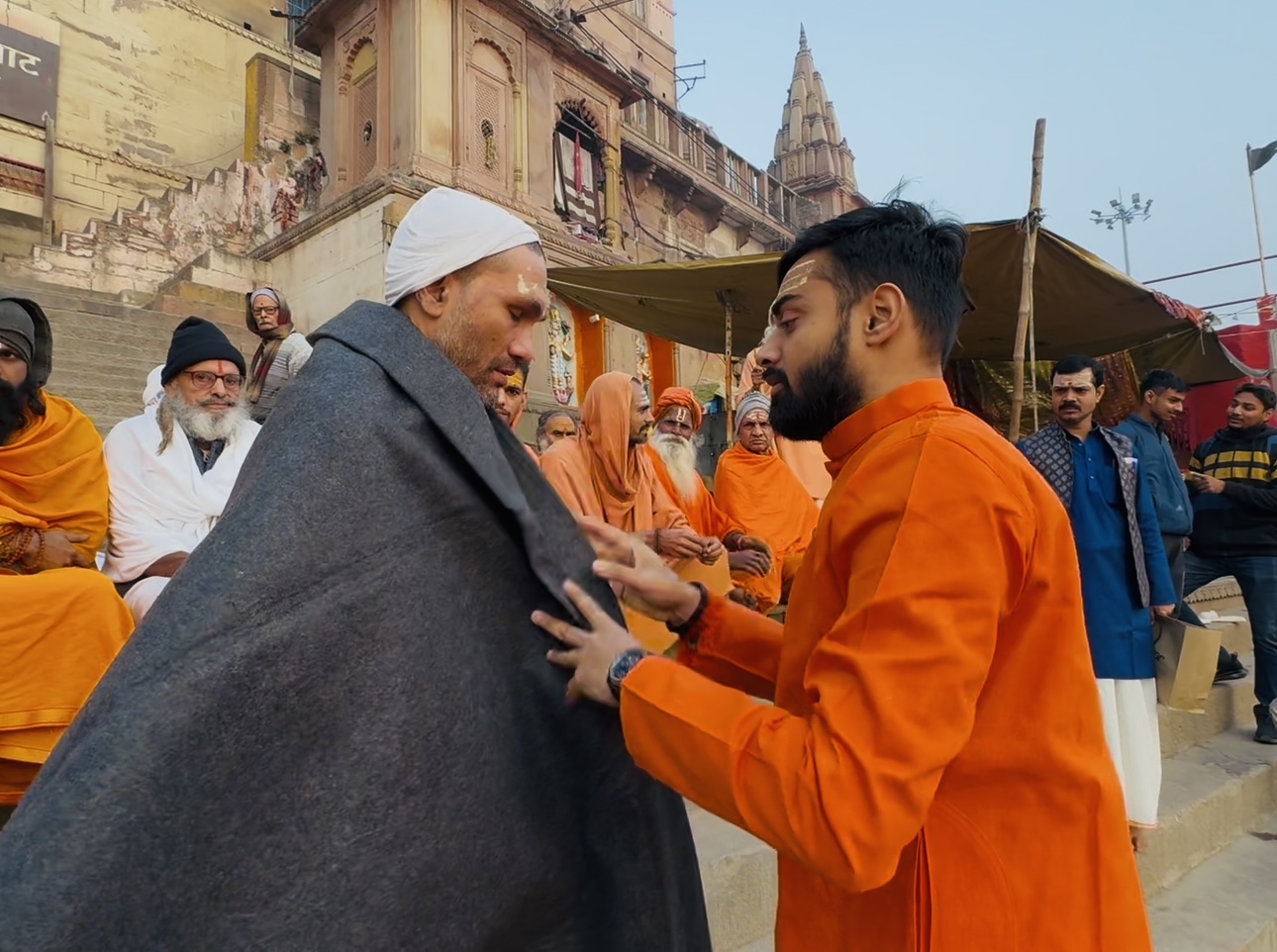 Sponsor Full Blanket Donation to Sadhu Sanyasi and Needy People