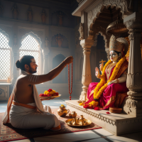 Siddha Kamal Gatta Mala for Laxmi