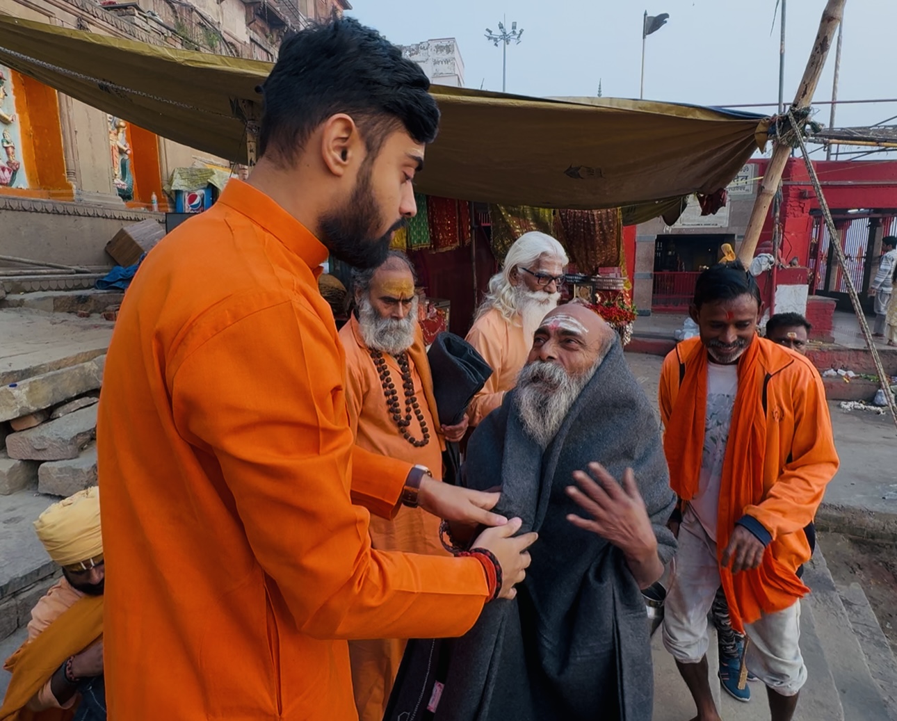 201 Sanyasis, Sadhus & Needy People