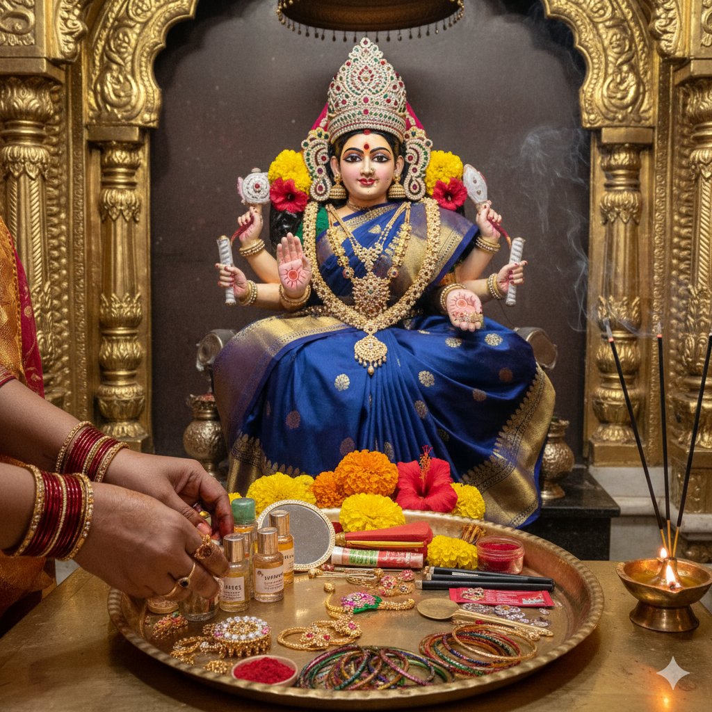 Solah Sringar Offer To Maa Tara Devi