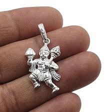 Siddha Silver Hanuman Locket Prashad (For Complete Protection)