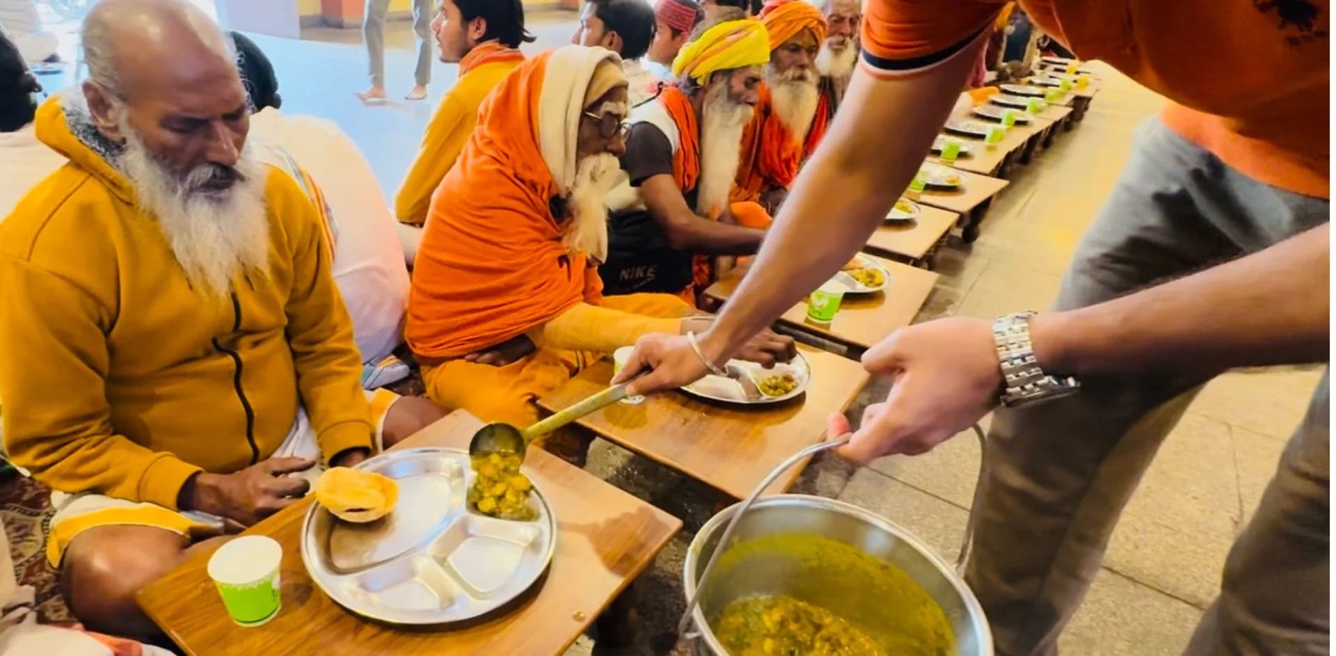 Kalashtami Special Veda Pathshala Maha Annadaan Seva