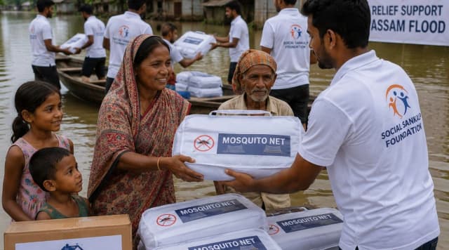 Mosquito Net Distribution